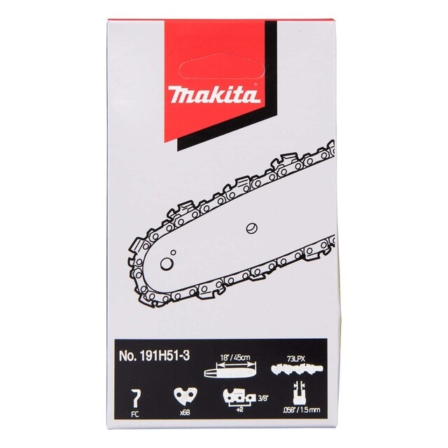 Product image 1 of Makita 191H51-3 Zaagketting 3/8" 1,5 mm - 45 cm